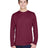 Team 365 Men's Zone Performance Long Sleeve T-Shirt - Team 365 TT11L Sport Maroon XS