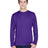 Team 365 Men's Zone Performance Long Sleeve T-Shirt - Team 365 TT11L Sport Purple XS