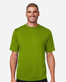 Team 365 Men's Zone Performance Mesh T-Shirt - Team 365 TT15 Acid Green XS