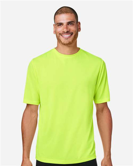 Team 365 Men's Zone Performance Mesh T-Shirt - Team 365 TT15 Safety Yellow XS