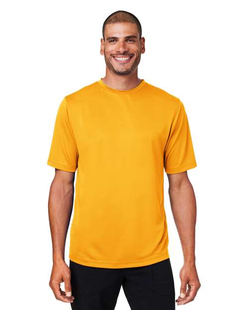 Team 365 Men's Zone Performance Mesh T-Shirt - Team 365 TT15 Sport Athletic Gold XS