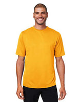 Team 365 Men's Zone Performance Mesh T-Shirt - Team 365 TT15 Sport Athletic Gold XS