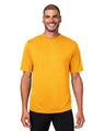 Team 365 Men's Zone Performance Mesh T-Shirt - Team 365 TT15 Sport Athletic Gold XS