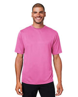 Team 365 Men's Zone Performance Mesh T-Shirt - Team 365 TT15 Sport Charity Pink XS