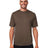Team 365 Men's Zone Performance Mesh T-Shirt - Team 365 TT15 Sport Dark Brown XS