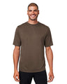 Team 365 Men's Zone Performance Mesh T-Shirt - Team 365 TT15 Sport Dark Brown XS