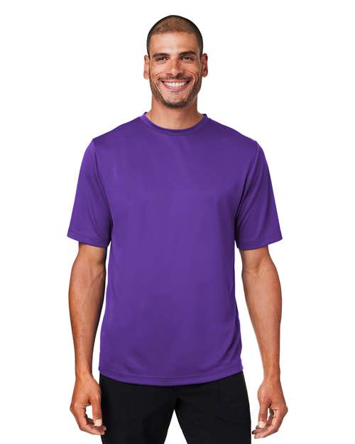 Team 365 Men's Zone Performance Mesh T-Shirt - Team 365 TT15 Sport Purple XS