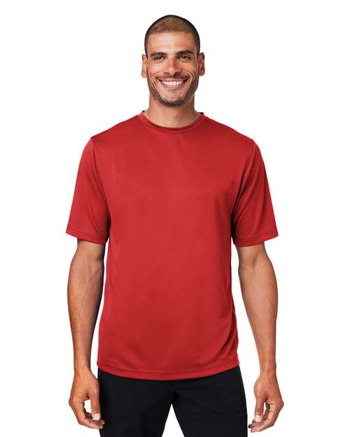 Team 365 Men's Zone Performance Mesh T-Shirt - Team 365 TT15 Sport Scarlet Red XS