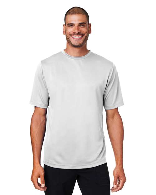 Team 365 Men's Zone Performance Mesh T-Shirt - Team 365 TT15 Sport Silver XS