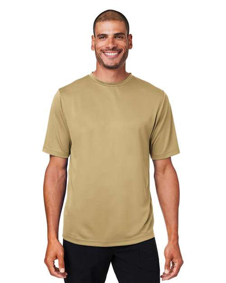 Team 365 Men's Zone Performance Mesh T-Shirt - Team 365 TT15 Sport Vegas Gold XS