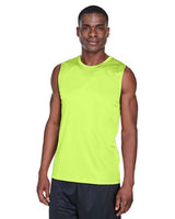 Team 365 Men's Zone Performance Muscle T-Shirt - Team 365 TT11M Safety Yellow XS