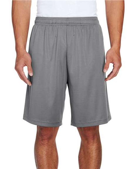 Team 365 Men's Zone Performance Shorts - Team 365 TT11SH Sport Graphite XS