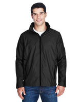 Team 365 Unisex Conquest Jacket with Mesh Lining - Team 365 TT70 Black XS