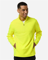 Team 365 Unisex Squad Cadet Quarter - Zip Tech Fleece Pullover - Team 365 TT401 Safety Yellow XS
