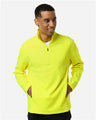 Team 365 Unisex Squad Cadet Quarter - Zip Tech Fleece Pullover - Team 365 TT401 Safety Yellow XS
