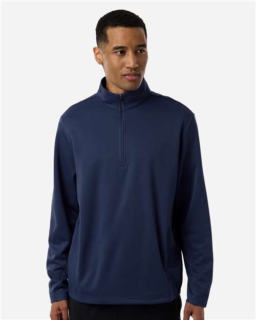 Team 365 Unisex Squad Cadet Quarter - Zip Tech Fleece Pullover - Team 365 TT401 Sport Dark Navy XS