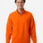 Team 365 Unisex Squad Cadet Quarter - Zip Tech Fleece Pullover - Team 365 TT401 Sport Orange XS