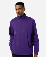 Team 365 Unisex Squad Cadet Quarter - Zip Tech Fleece Pullover - Team 365 TT401 Sport Purple XS