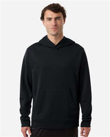 Team 365 Unisex Squad Hooded Tech Fleece Pullover - Team 365 TT400 Black XS