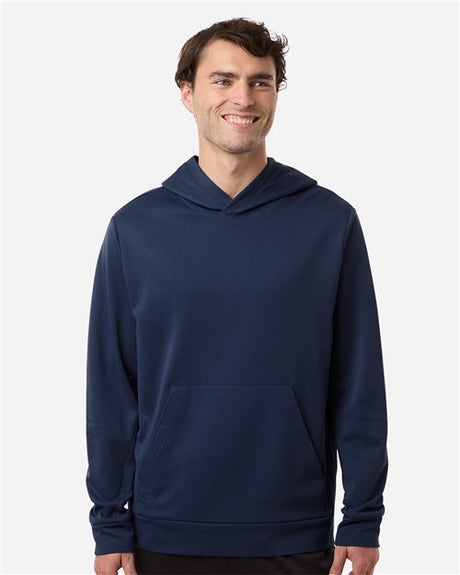 Team 365 Unisex Squad Hooded Tech Fleece Pullover - Team 365 TT400 Black XS
