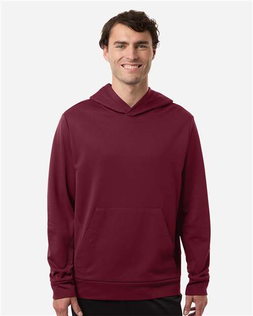 Team 365 Unisex Squad Hooded Tech Fleece Pullover - Team 365 TT400 Sport Maroon XS