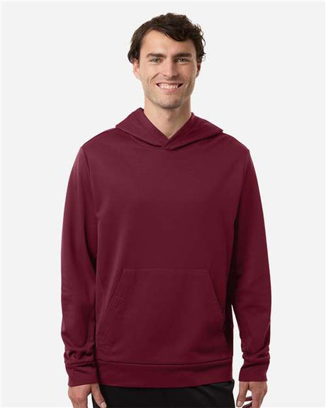 Team 365 Unisex Squad Hooded Tech Fleece Pullover - Team 365 TT400 Sport Maroon XS