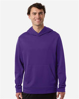 Team 365 Unisex Squad Hooded Tech Fleece Pullover - Team 365 TT400 Sport Purple XS