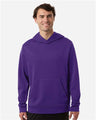 Team 365 Unisex Squad Hooded Tech Fleece Pullover - Team 365 TT400 Sport Purple XS