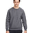 Team 365 Unisex Zone HydroSport™ Heavyweight Crewneck Sweatshirt - Team 365 TT98 Dark Grey Heather XS