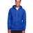 Team 365 Unisex Zone HydroSport™ Heavyweight Full - Zip Hooded Sweatshirt - Team 365 TT95 Sport Royal XS