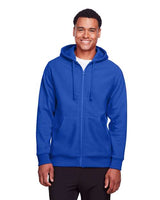 Team 365 Unisex Zone HydroSport™ Heavyweight Full - Zip Hooded Sweatshirt - Team 365 TT95 Sport Royal XS
