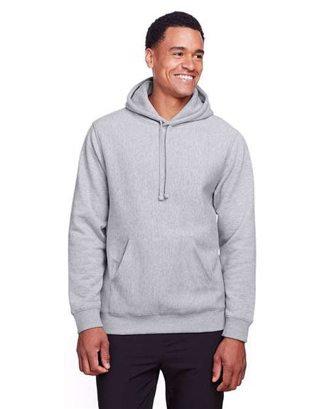 Team 365 Unisex Zone HydroSport™ Heavyweight Hooded Sweatshirt - Team 365 TT96 Athletic Heather XS