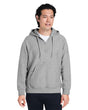 Team 365 Unisex Zone HydroSport™ Heavyweight Quarter - Zip Hooded Sweatshirt - Team 365 TT97 Athletic Heather XS