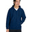 Team 365 Unisex Zone HydroSport™ Heavyweight Quarter - Zip Hooded Sweatshirt - Team 365 TT97 Sport Dark Navy XS