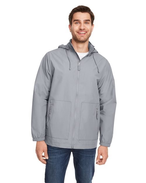 Team 365 Unisex Zone HydroSport™ Storm Flap Jacket - Team 365 TT87 Black XS