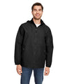 Team 365 Unisex Zone HydroSport™ Storm Flap Jacket - Team 365 TT87 Black XS