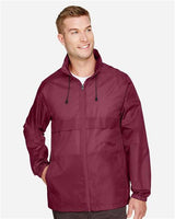 Team 365 Unisex Zone Protect Lightweight Jacket - Team 365 TT73 Sport Maroon XS Jackets