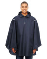 Team 365 Unisex Zone Protect Packable Poncho - Team 365 TT71 Sport Dark Navy One Size