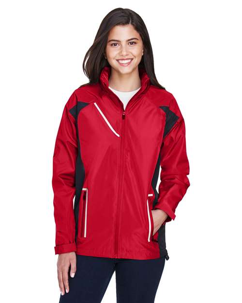 Team 365 Women's Dominator Waterproof Jacket - Team 365 TT86W Sport Red XS