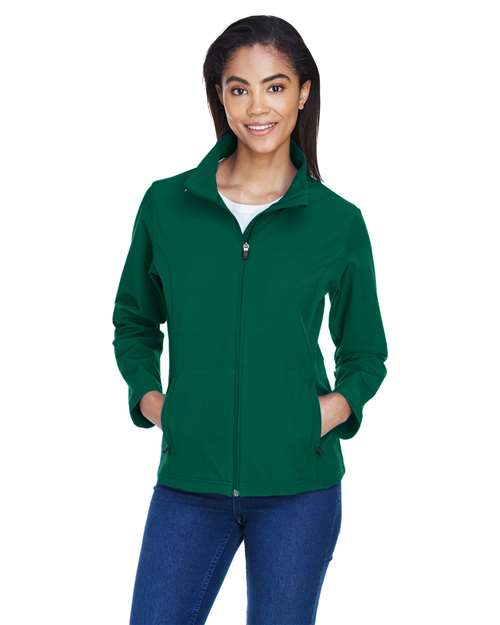 Team 365 Women's Leader Soft Shell Jacket - Team 365 TT80W Sport Forest XS