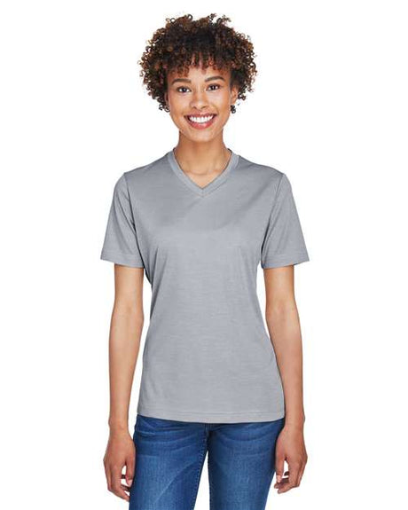 Team 365 Women's Sonic Heather Performance T-Shirt - Team 365 TT11HW Athletic Heather XS