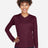 Team 365 Women's Zone Performance Long Sleeve T-Shirt - Team 365 TT11WL Sport Dark Maroon XS