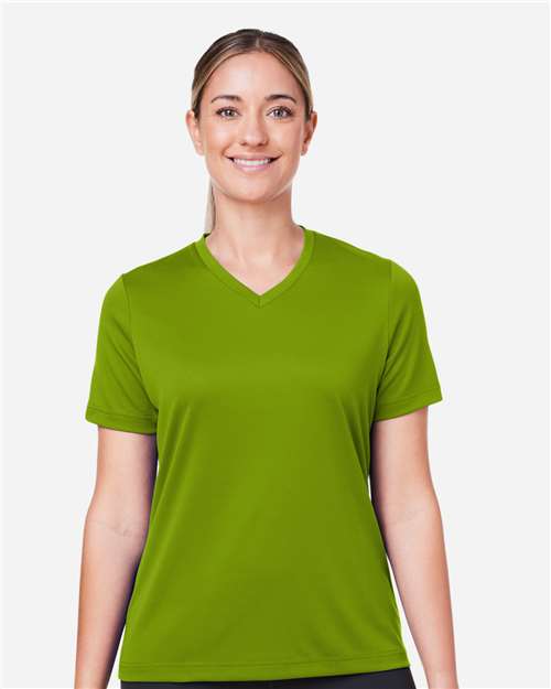 Team 365 Women's Zone Performance Mesh T-Shirt - Team 365 TT15W Acid Green XS
