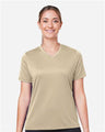 Team 365 Women's Zone Performance Mesh T-Shirt - Team 365 TT15W Desert Khaki XS