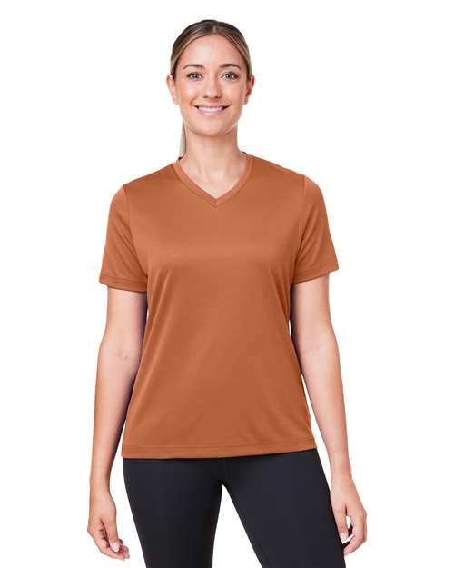 Team 365 Women's Zone Performance Mesh T-Shirt - Team 365 TT15W Sport Burnt Orange XS