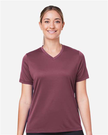 Team 365 Women's Zone Performance Mesh T-Shirt - Team 365 TT15W Sport Dark Maroon XS
