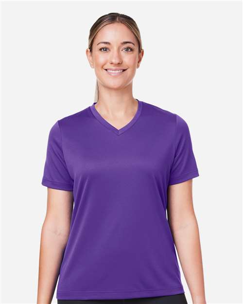 Team 365 Women's Zone Performance Mesh T-Shirt - Team 365 TT15W Sport Purple XS