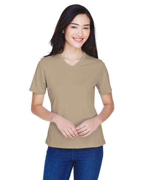 Team 365 Women's Zone Performance T-Shirt - Team 365 TT11W Desert Khaki XS