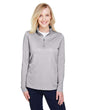 Team 365 Women's Zone Sonic Heather Performance Quarter - Zip Pullover - Team 365 TT31HW Athletic Heather XS
