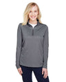 Team 365 Women's Zone Sonic Heather Performance Quarter - Zip Pullover - Team 365 TT31HW Dark Grey Heather XS